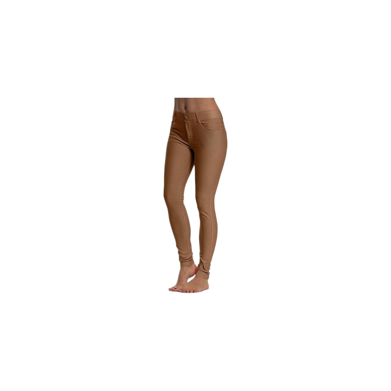 Camel Pants Women's Jean Look Jeggings