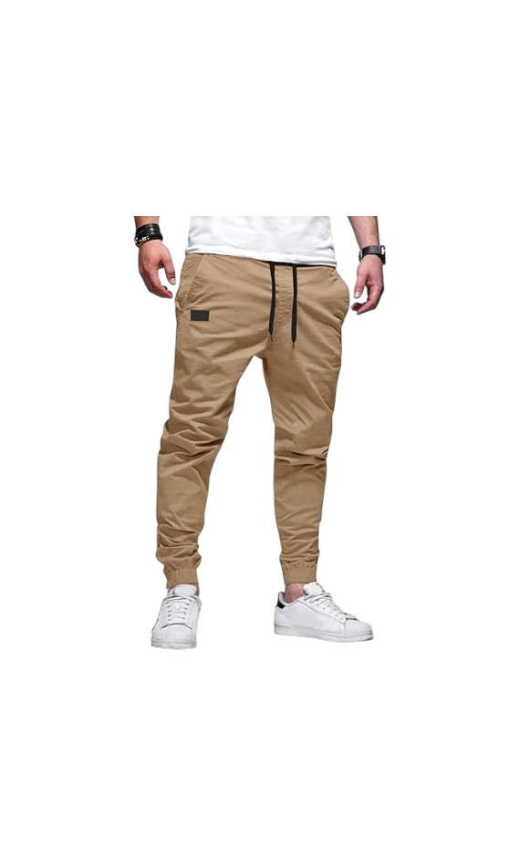 Camel Mens Casual Cargo Joggers