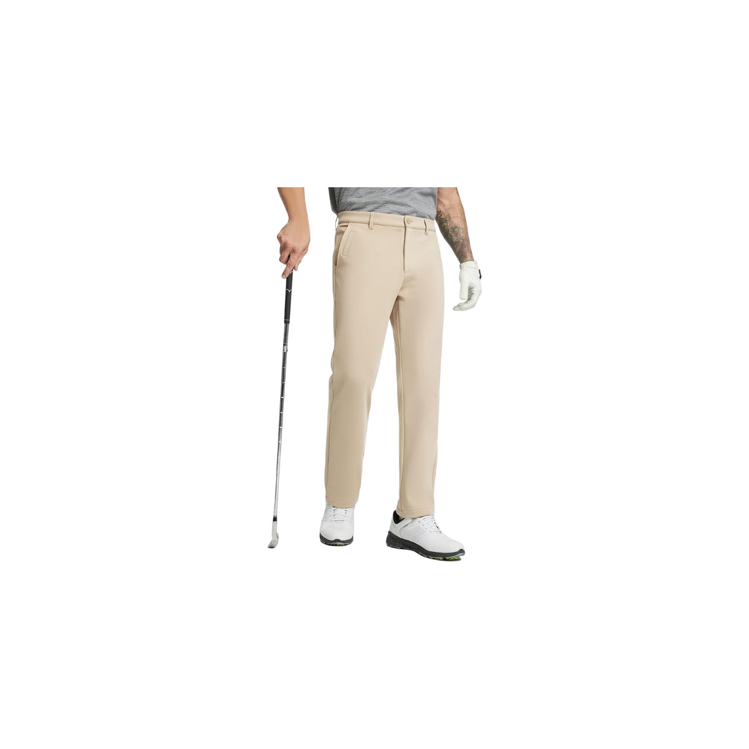 Camel Mens Golf Pants Fleece Lined